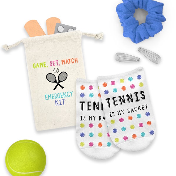 Geschenkbox Tennis-Socken