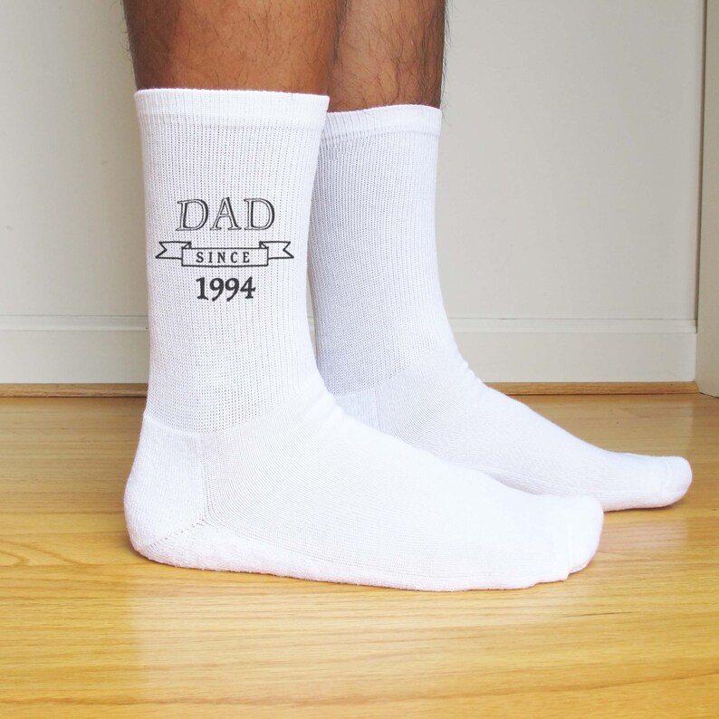Father's Day Fun Personalized Socks Novelty Socks Make Etsy