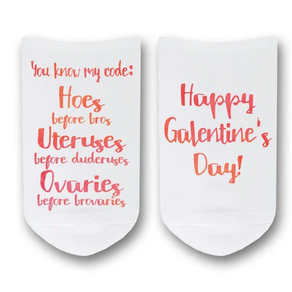 gifts for him valentines day or galentines day gift Conversation hearts socks