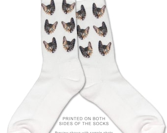 Custom Photo Socks: Personalized Pet & People Face Socks