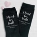 Father of the Bride Gift Socks, Special Socks for a Special Walk Mens Wedding Socks, Personalized Socks for Dad with the Wedding Date 