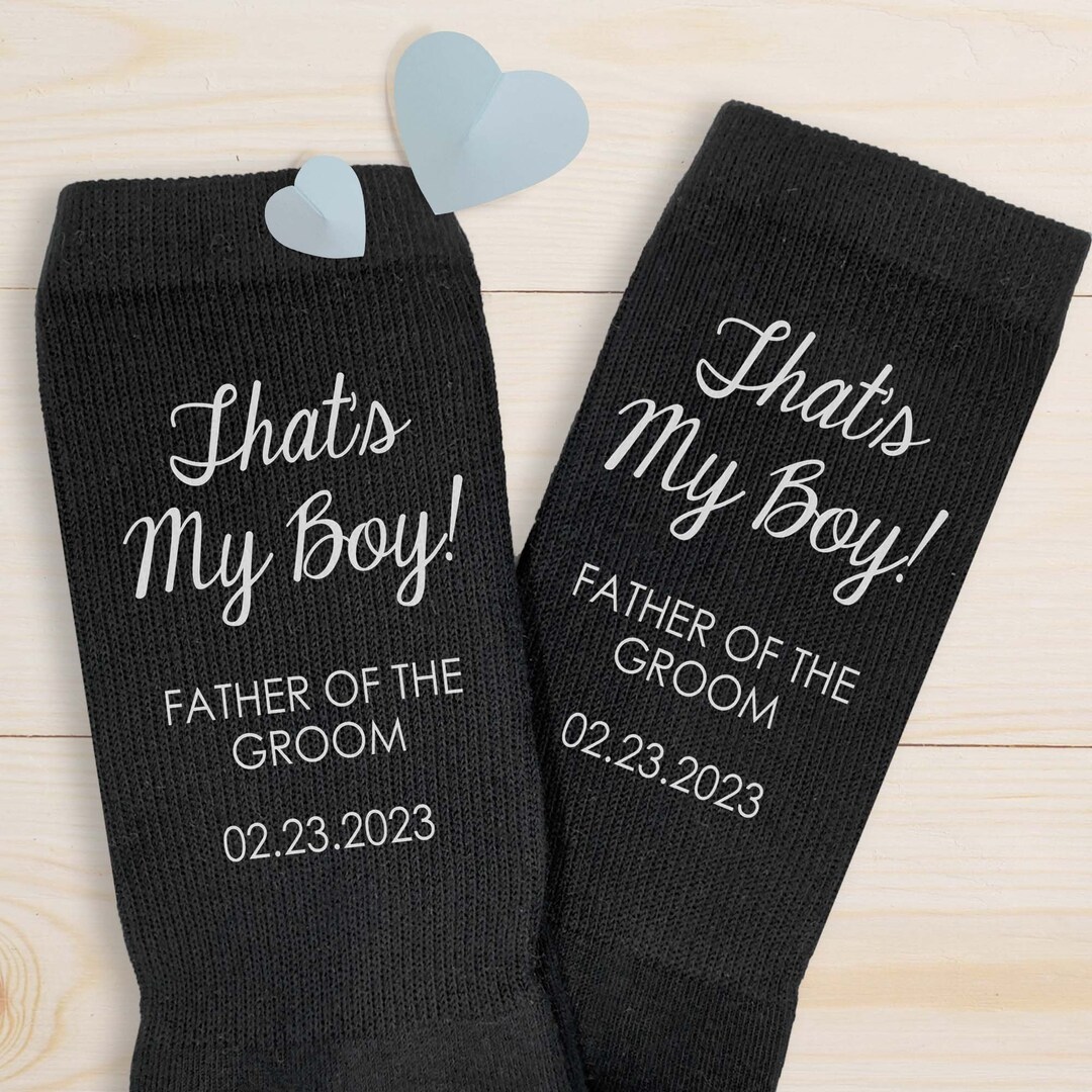 Calcetines de regalo del padre del novio, calcetines de boda de pap\u00e1 ...