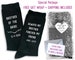 Brother of the Bride Gift Socks Personalized with a Name and Date, A Fun Brother Gift from the Bride for the Wedding Day With Love 