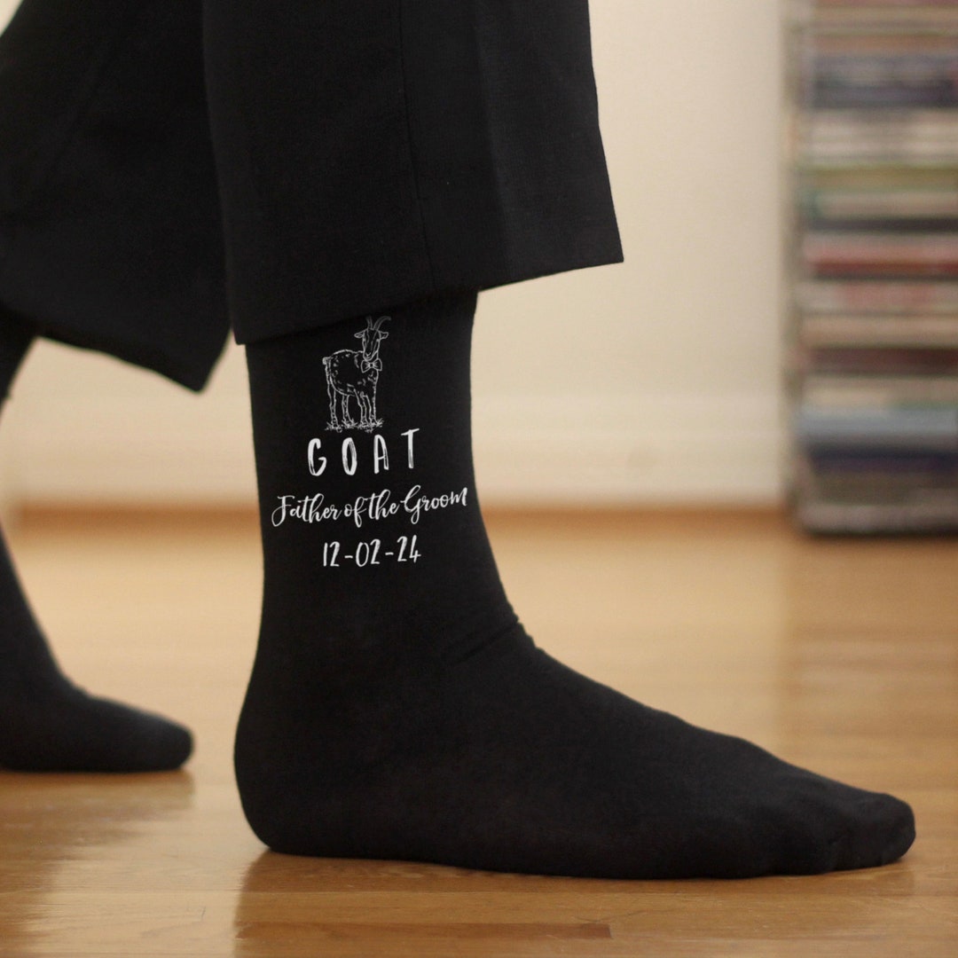 Father of the Groom Wedding Socks Mens Wedding Socks Etsy