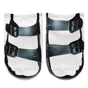 Available in plain white no show socks and white gripper no show socks