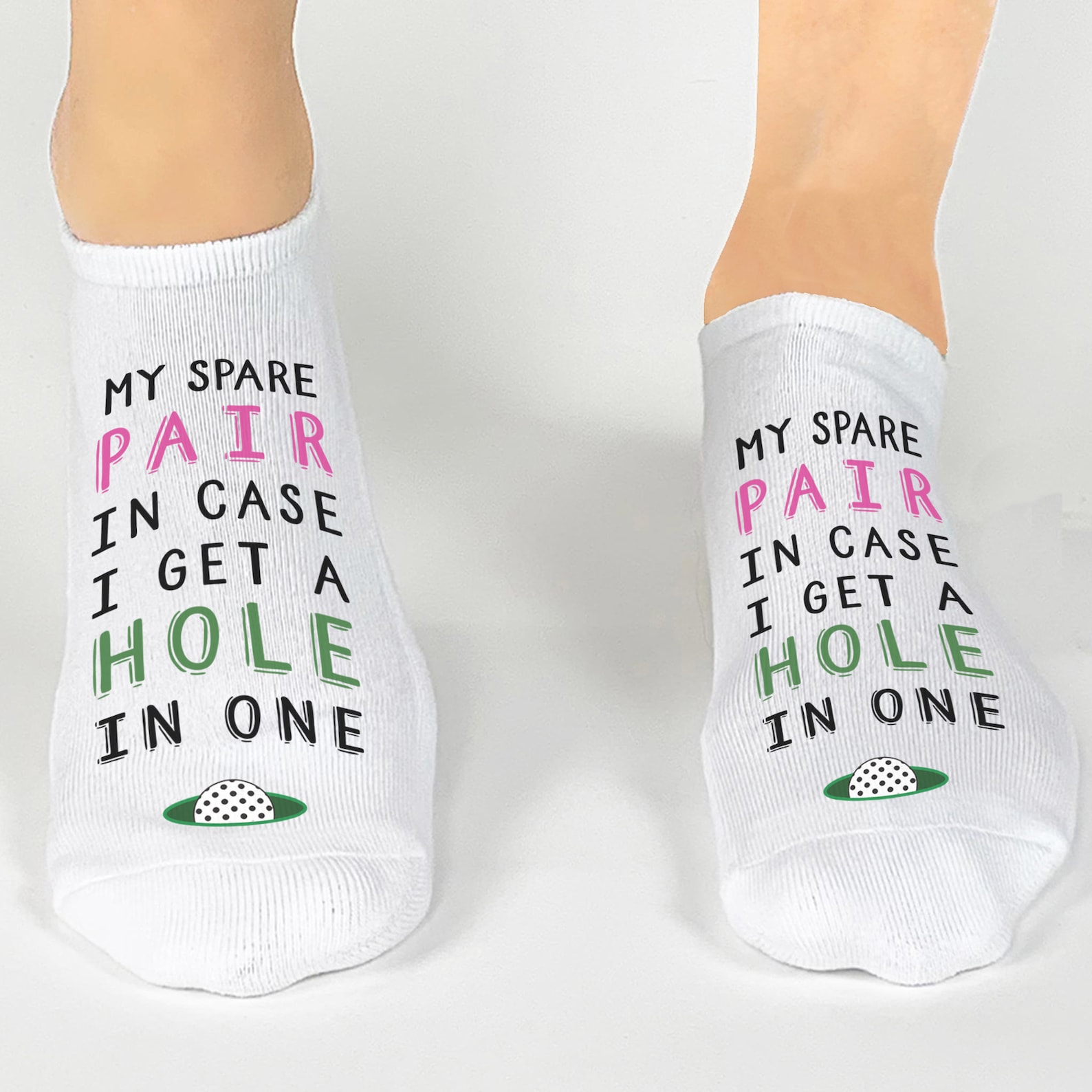 Cute Printed Golf Socks for Women Golfers Spare Pair of Golf Etsy