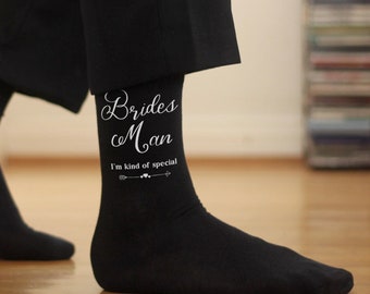 Bridesman Socks: Funny Wedding Party Gift