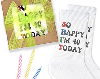Funny Birthday Socks for Birthday Gift, S.H.I.T. Socks Perfect for 30th Birthday Gift, 40th Birthday, 50th Birthday, 60th Birthday Socks