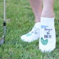 Funny Golf No Show Socks: Women's Par-Tee Golf Gift