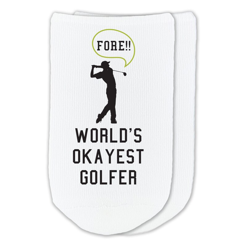 Golf Socks for Men and Women Funny Golf Socks Make Fun Gifts Etsy