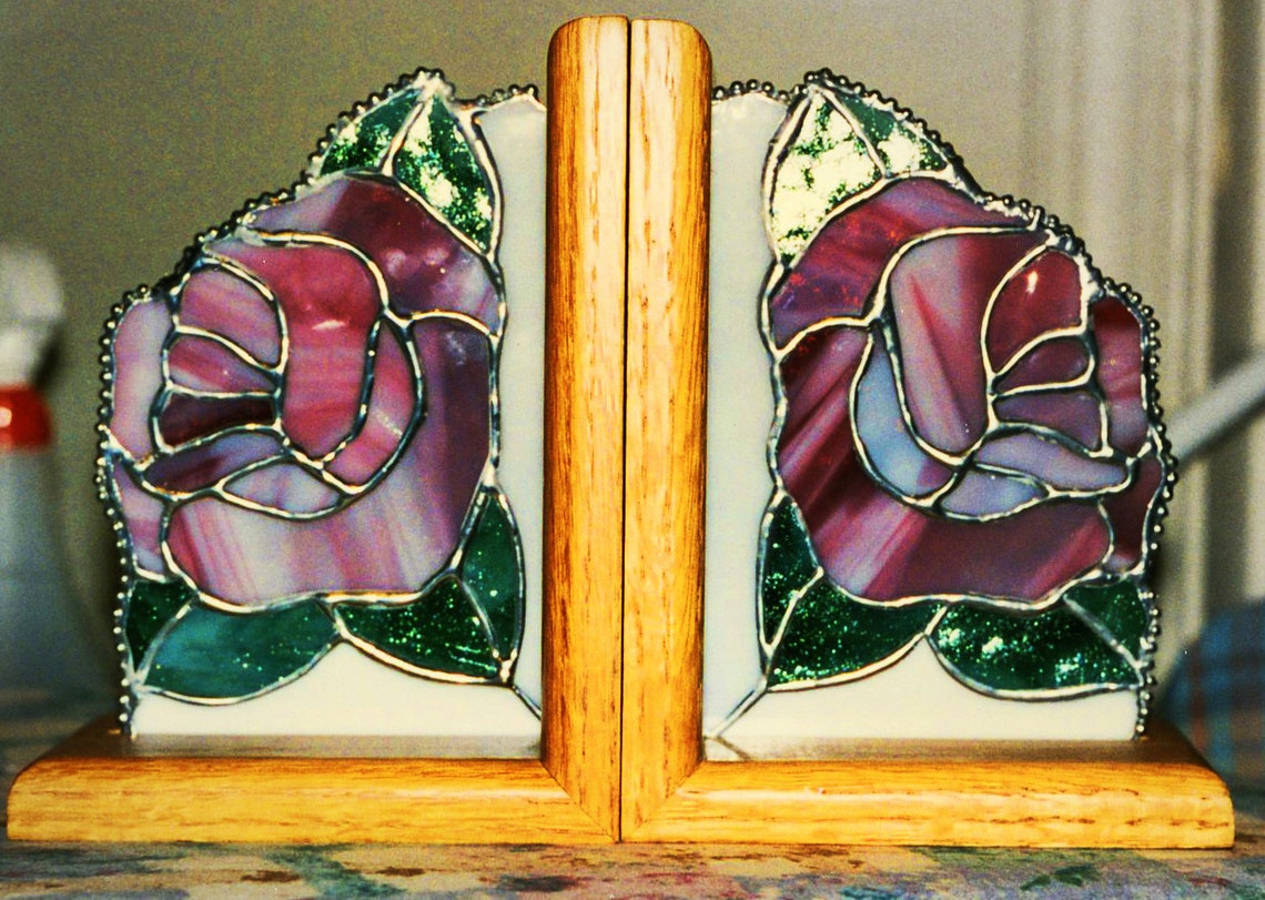 stained glass bookends stained glass bookends