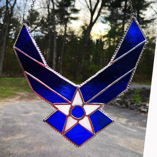 stained glass air force 1