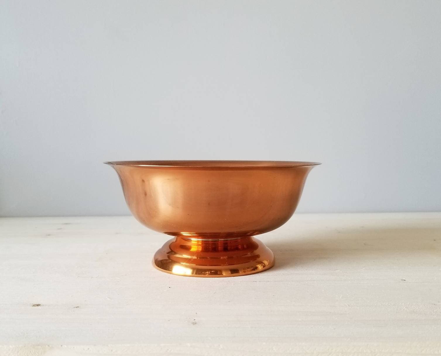 Vintage copper bowl Coppercraft Guild decorative bowl