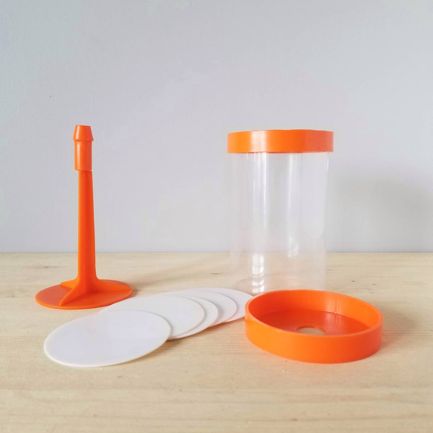 plastic single hamburger press