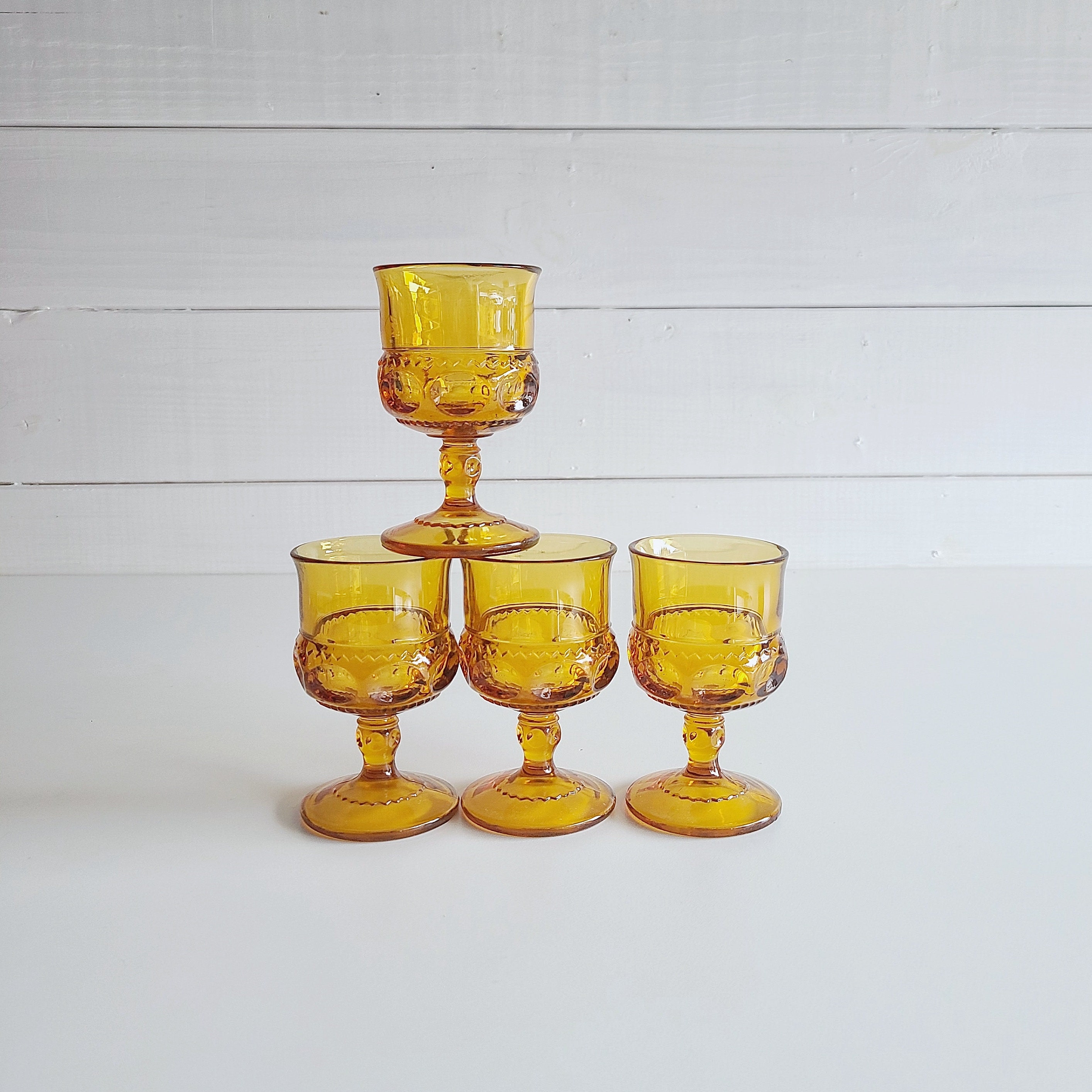 Yellow Glass Goblets -  Canada