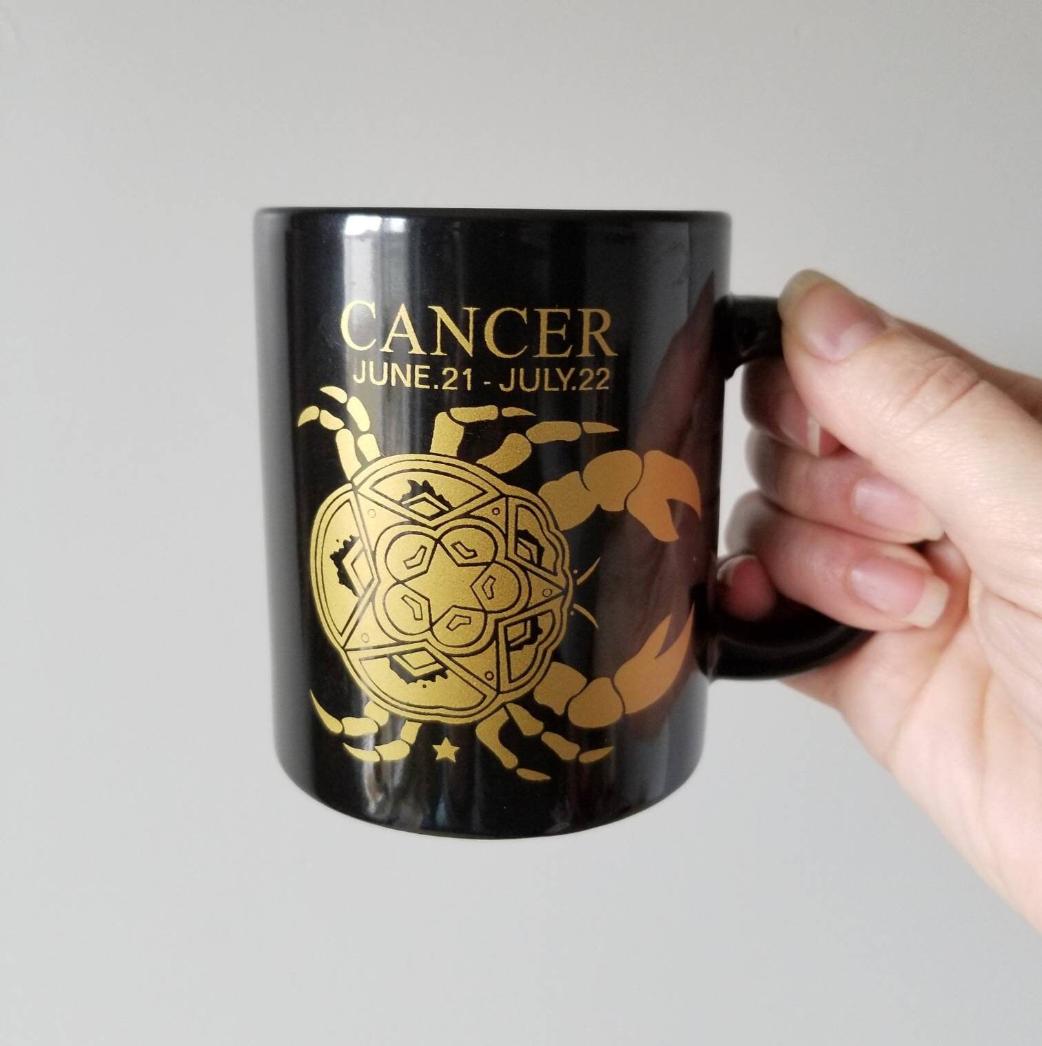 Vintage Zodiac mugs astrology coffee mug Horoscope cups