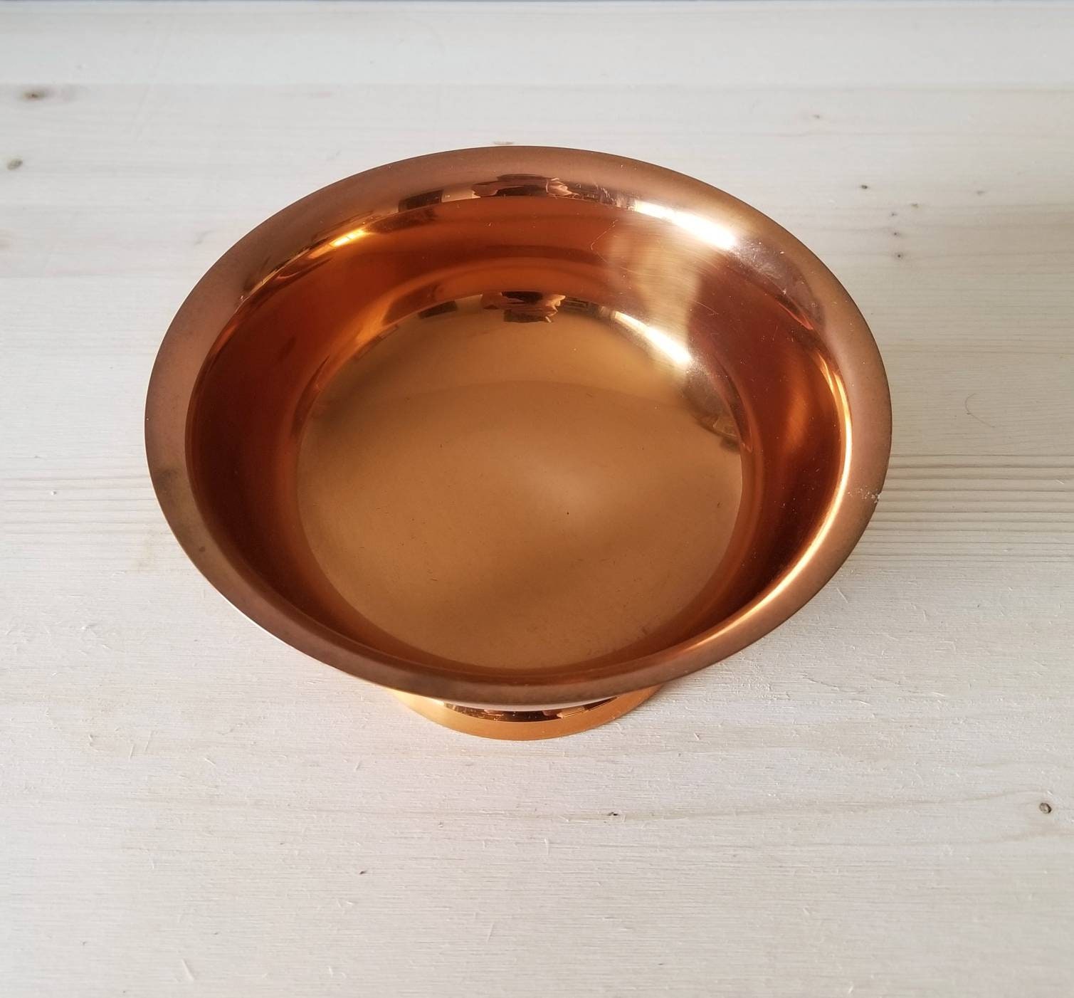 Vintage copper bowl Coppercraft Guild decorative bowl