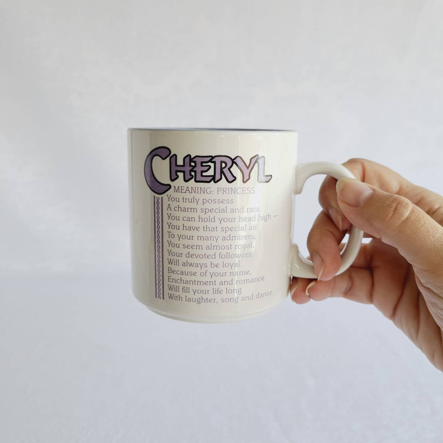 Cheryl Mug Etsy