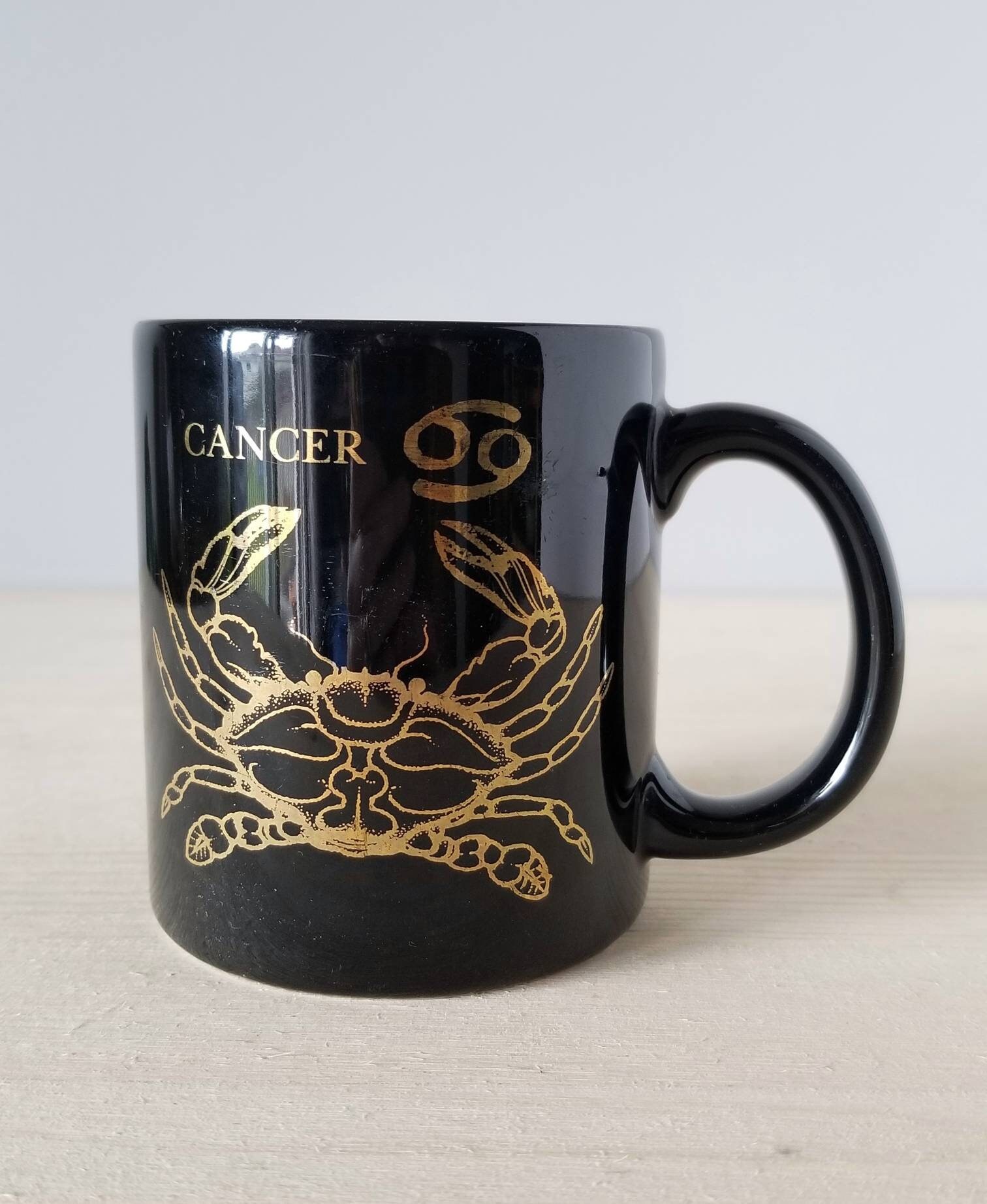 Vintage Zodiac mugs astrology coffee mug Horoscope cups