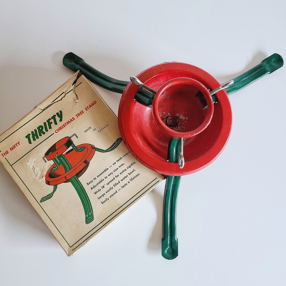 Vintage Christmas Tree Stand Nifty Thrifty Christmas Tree Stand Metal