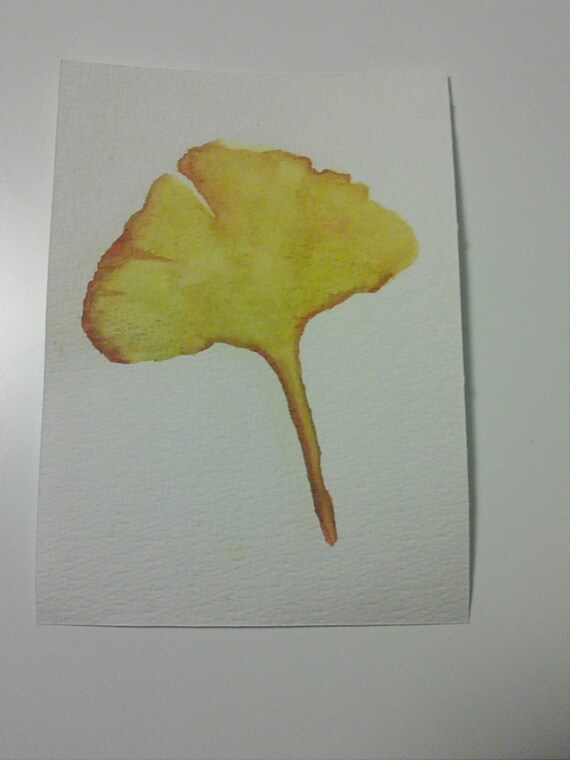 Items similar to Ginkgo Biloba Leaf on Etsy