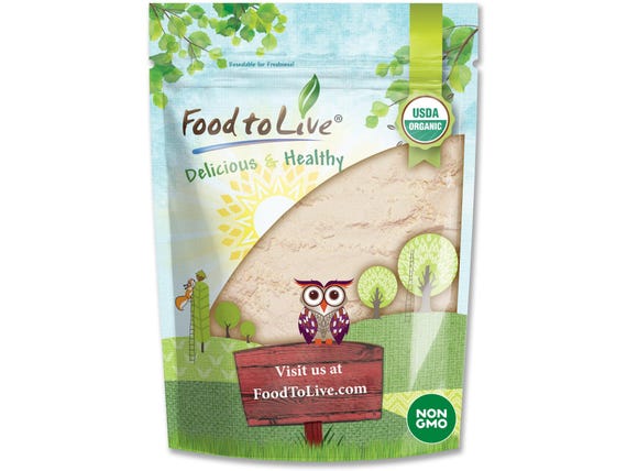 Organic Coconut Flour - Non-GMO, Kosher, Raw, Vegan, Unsweetened, Unrefined, Unsulfured Fine Powder, Bulk