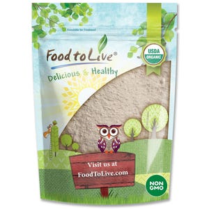 Organic Spelt Flour - Whole Grain, Non-GMO, Raw, Vegan, Bulk, Great for Baking Bread, Product of the USA