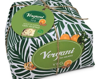 Vergani Vegan Classic Panettone, 26.4 oz (750g) - Italian Holiday Cake