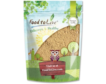 Garlic Powder — Vegan, Fine Ground & Dehydrated, Sirtfood, Raw, Bulk Spices, Great for Seasoning and Baking