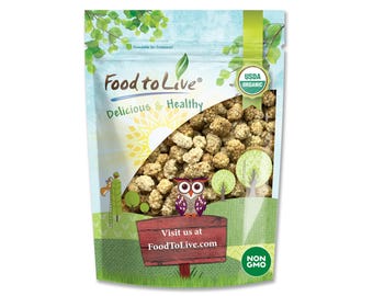 Organic Dried White Mulberries - Non-GMO, Unsulfured, Bulk