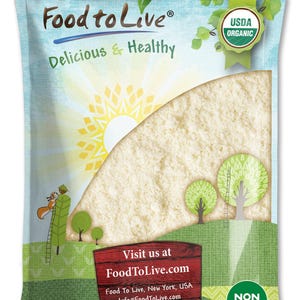 Organic Almond Flour – Extra Fine Blanched Prime Meal, Non-GMO, Low Carb, Culinary Grade, Kosher, Keto, Paleo, and Vegan Super Powder, Bulk image 2