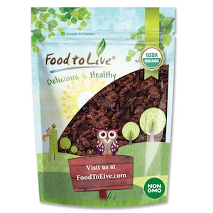 Organic Sultana Raisins - Non-GMO, Unsweetened, Unsulfured,Lightly Coated with Organic Sunflower Oil, Paleo Friendly
