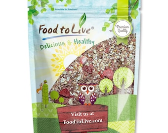 Strawberry Oatmeal with Collagen – 90% Organic Ingredients - by Food to Live