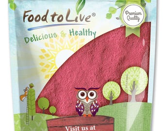 May include: A resealable bag of food with the Food to Live logo. The bag features a colorful design with an owl, trees, and the text "Delicious & Healthy." The bag also has a "Premium Quality" seal and a website address.