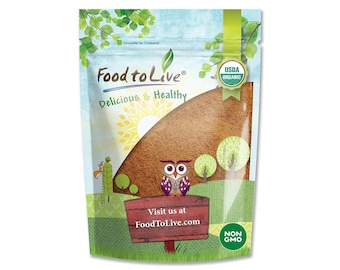 Organic Cacao Powder – Certified, Non-GMO, Kosher, Raw, Unsweetened, Sirtfood, Bulk