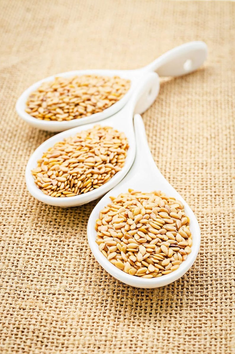Organic Golden Flax Seeds – Whole Raw Flaxseeds, Non-GMO, Kosher, Vegan, Bulk. Rich in Omega-3 Fatty Acids, Protein, and Dietary Fiber. image 6