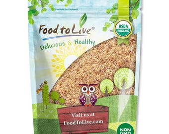 Organic Hazelnut Meal– Non-GMO Natural Filbert Nut Powder, Finely Ground, Pure, Raw, Vegan, Kosher, Keto, Paleo Friendly Nutty Meal, Bulk
