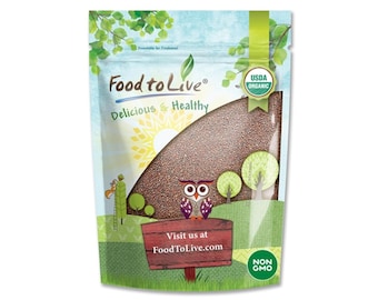 Organic Broccoli Seeds for Sprouting – Non GMO, Vegan, Kosher, Sirtfood, Bulk. Rich in Sulforaphane. Grow Sprouts for Salads, Sandwiches.