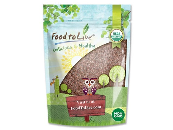 Organic Broccoli Seeds for Sprouting – Non GMO, Vegan, Kosher, Sirtfood, Bulk. Rich in Sulforaphane. Grow Sprouts for Salads, Sandwiches.
