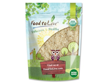 Organic Cashew Flour - Non-GMO, Finely Ground Nuts, Raw Powder, Natural, Vegan, Paleo, Kosher, Bulk, High in Protein