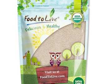 Organic Cane Sugar – Pure Sweetness from Nature, Unrefined, Perfect for Baking, Cooking and Sweetening, Non-GMO, Vegan, Kosher, Bulk