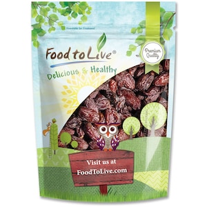 California Medjool Dates – Soft & Juicy Nature&#39;s Candy. Whole Dry Fancy Dates with Pits. Unsweetened, Unsulphured. Vegan, Kosher.