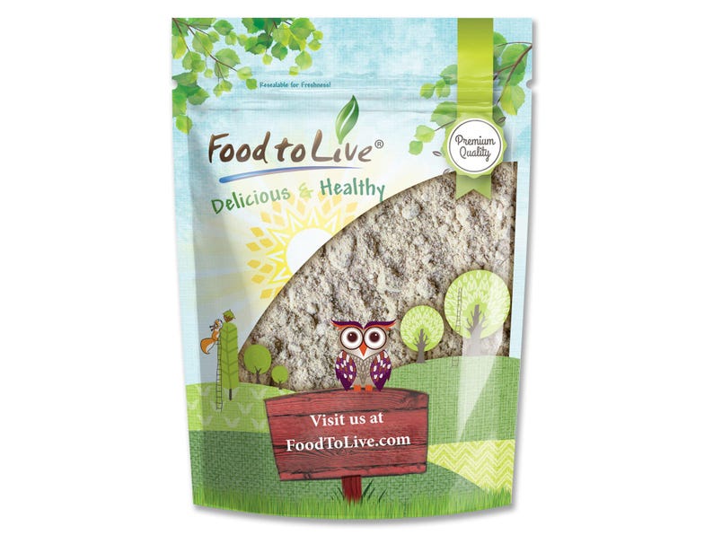 Psyllium Husk Powder - Pure, Kosher, Vegan, Keto, Unflavored, Finely Ground, Bulk, Mixes Well, Rich in Soluble Fiber. bild 1