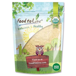 Organic KAMUT Khorasan Wheat Flour - Stone Ground Powder, 100% Whole Grain Meal, Non-GMO, Kosher, Bulk image 1