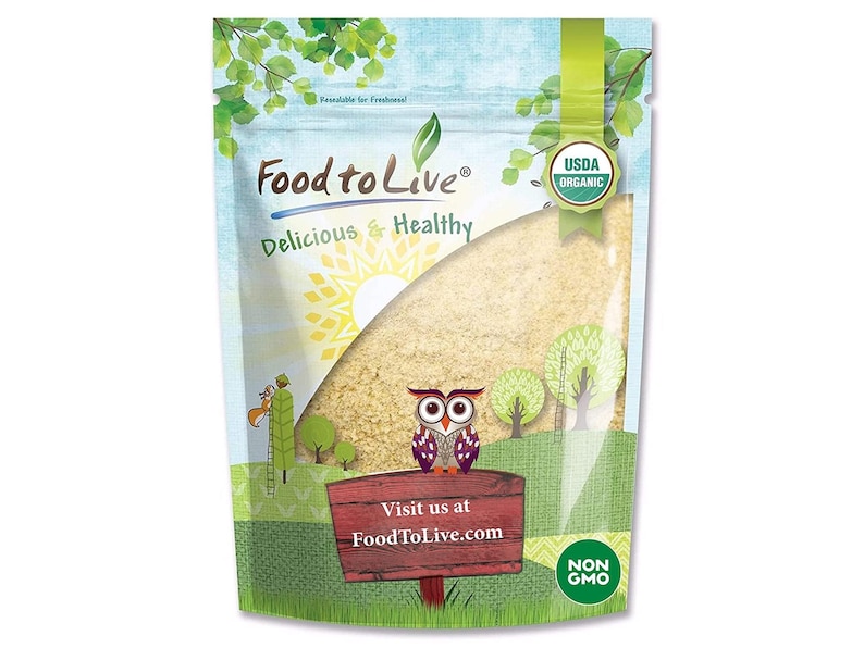 Organic KAMUT Khorasan Wheat Flour - Stone Ground Powder, 100% Whole Grain Meal, Non-GMO, Kosher, Bulk image 1