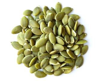 Organic Raw Pepitas – Non-GMO, Pumpkin Seed Kernels, Unsalted, No Oil, No Shell, Vegan, Kosher, Bulk. Keto Snack