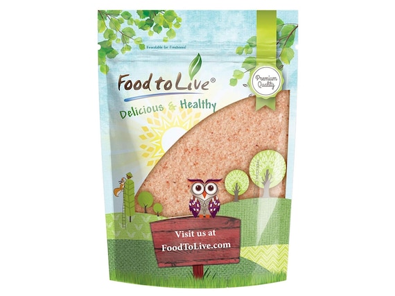 Himalayan Pink Salt – Fine Grind, Pure Salt, No Additives, No Preservatives, Vegan, Kosher, Bulk. Basic Seasonings. Packed with Minerals.