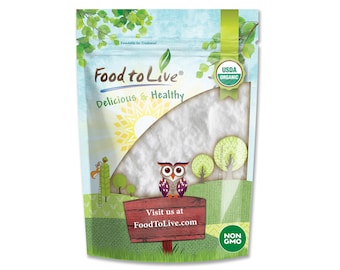 Organic Arrowroot Flour – Non-GMO Powder, Fine Starch, Grain-Free, Vegan, Bulk. Natural Food Thickener and Baking Binder
