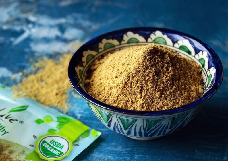 Organic Ginger Root Powder – Non-GMO, Kosher, Bulk, Raw Ground Ginger Root, Flour, Sirtfood image 6