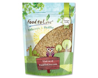 Rye Berries – Whole Grain Powerhouse for Bread, Sourdough, Porridge, and Granola. Raw, Unprocessed, Vegan, Kosher, Seeds in Bulk